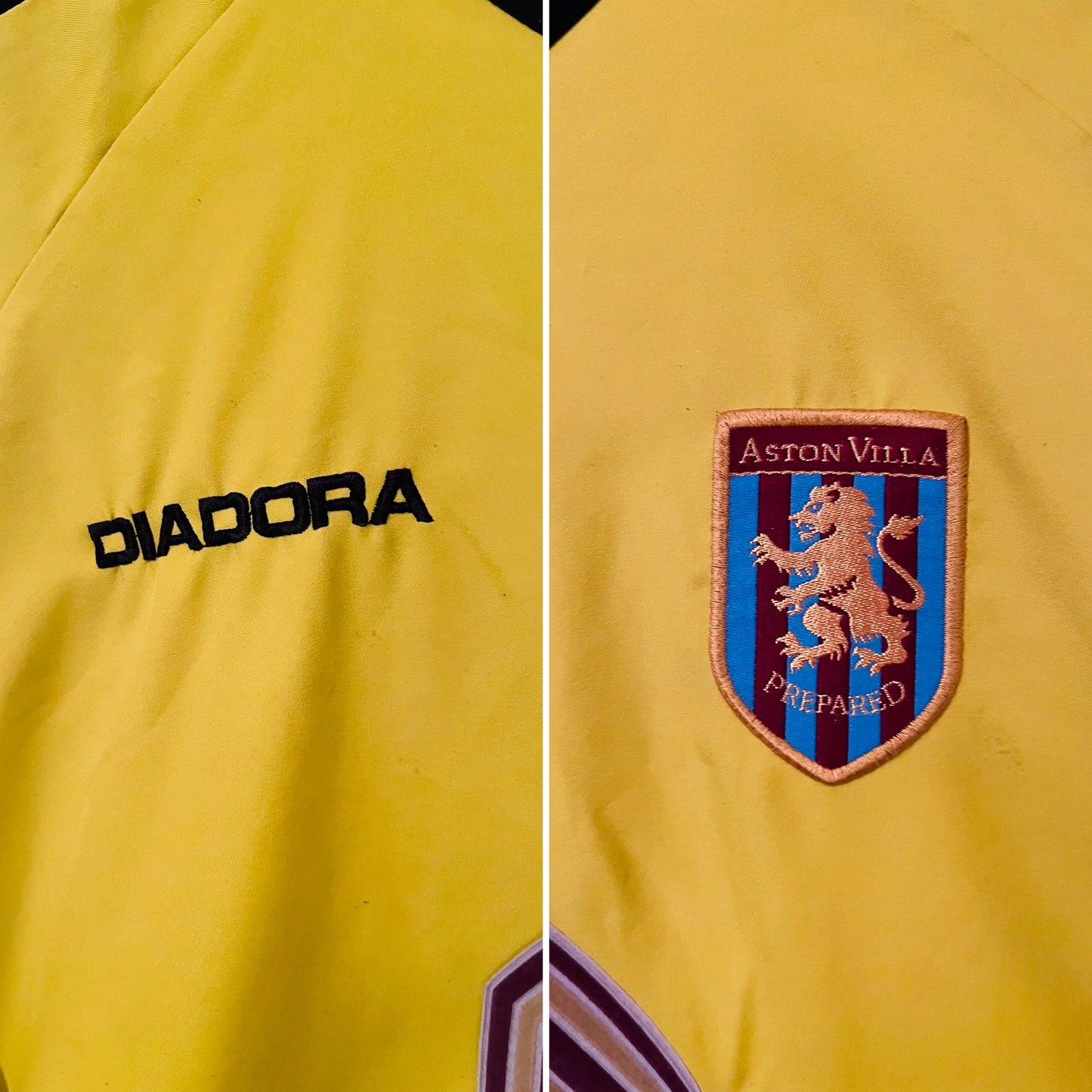 Aston Villa away football shirt
2003/04 Mellberg XXL