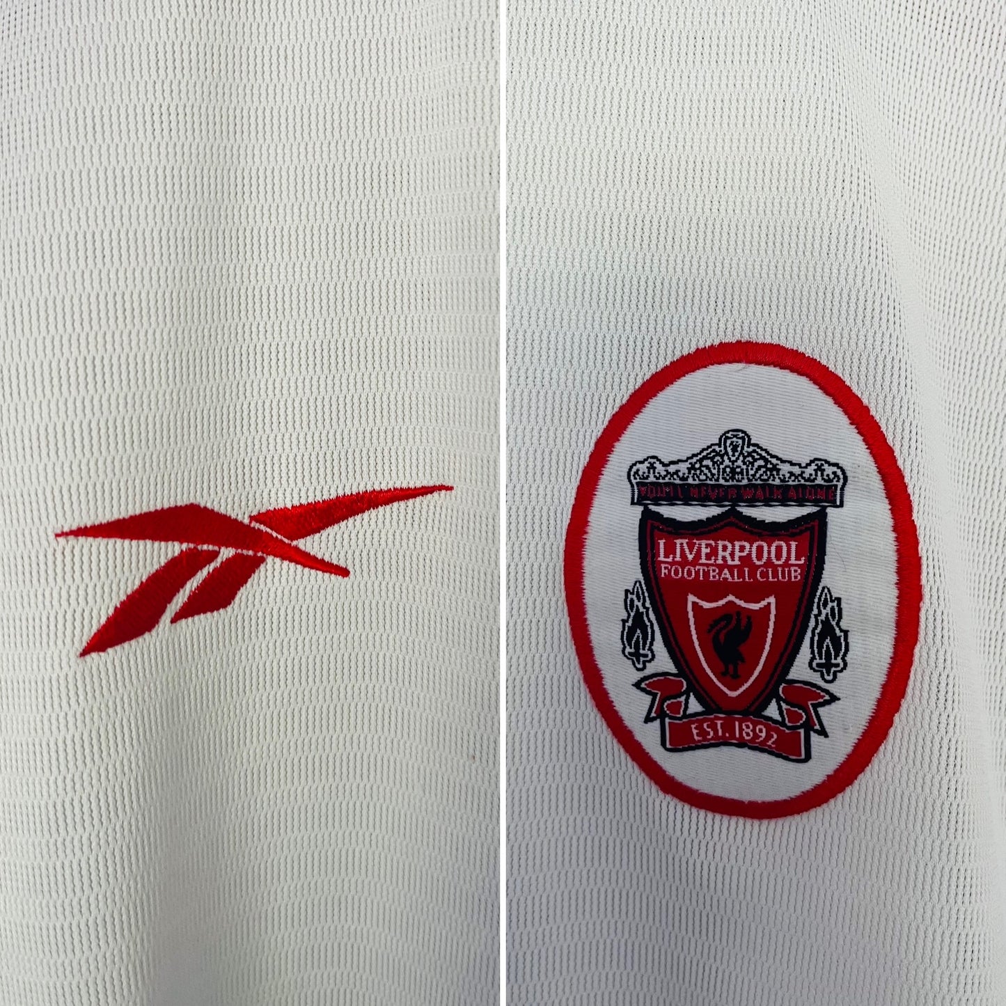 Liverpool away football shirt 1998/2000 Gerrard Large