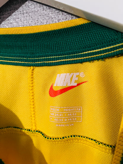 Brazil home football shirt W/C 1998 R9 Medium