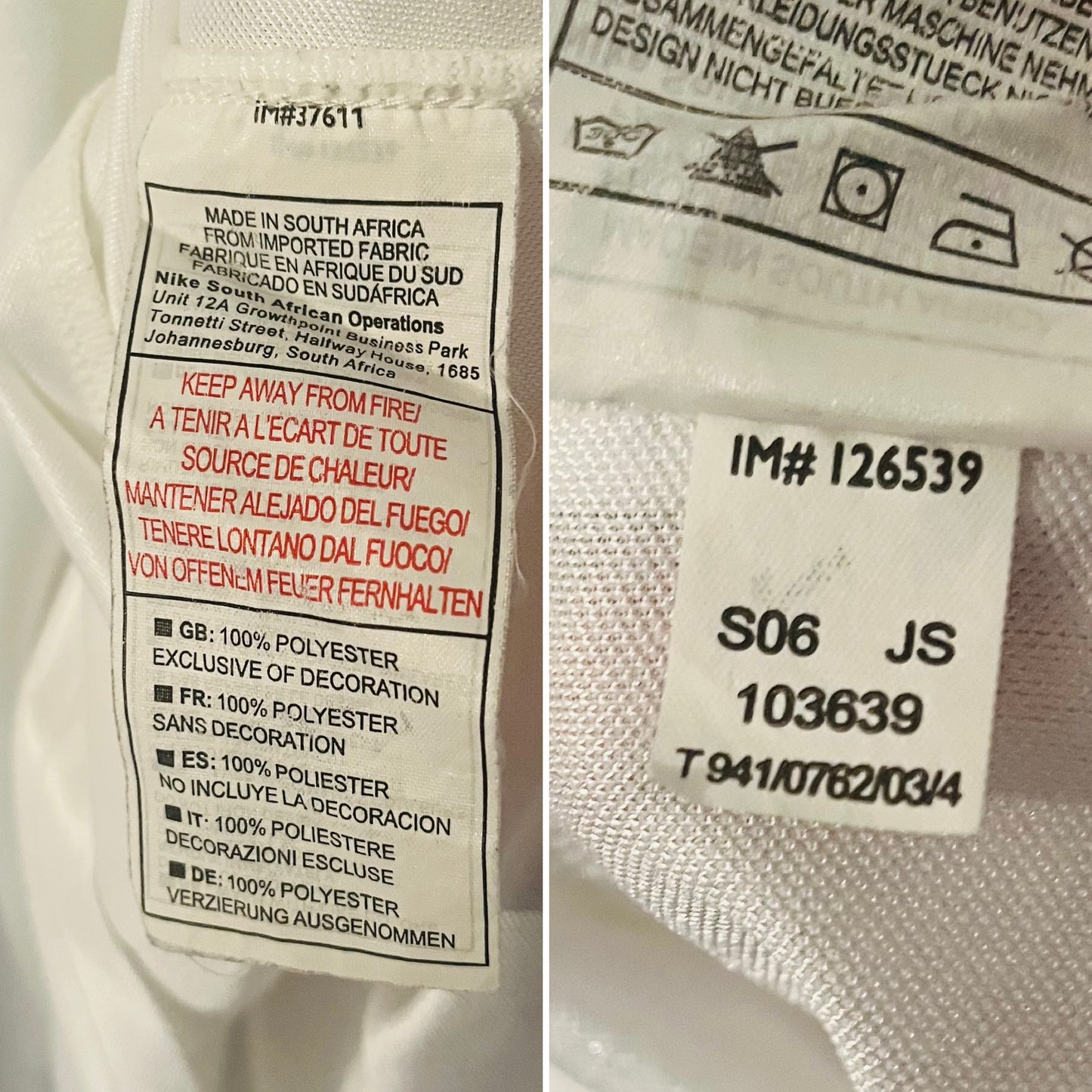 Kaizer Chiefs away football shirt 2004/05 Large