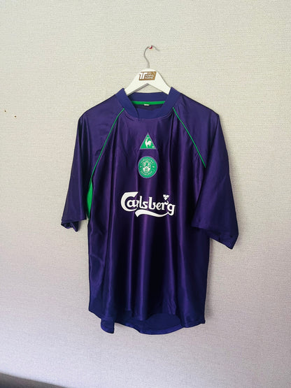 Hibernian away football shirt
2001/02 Large