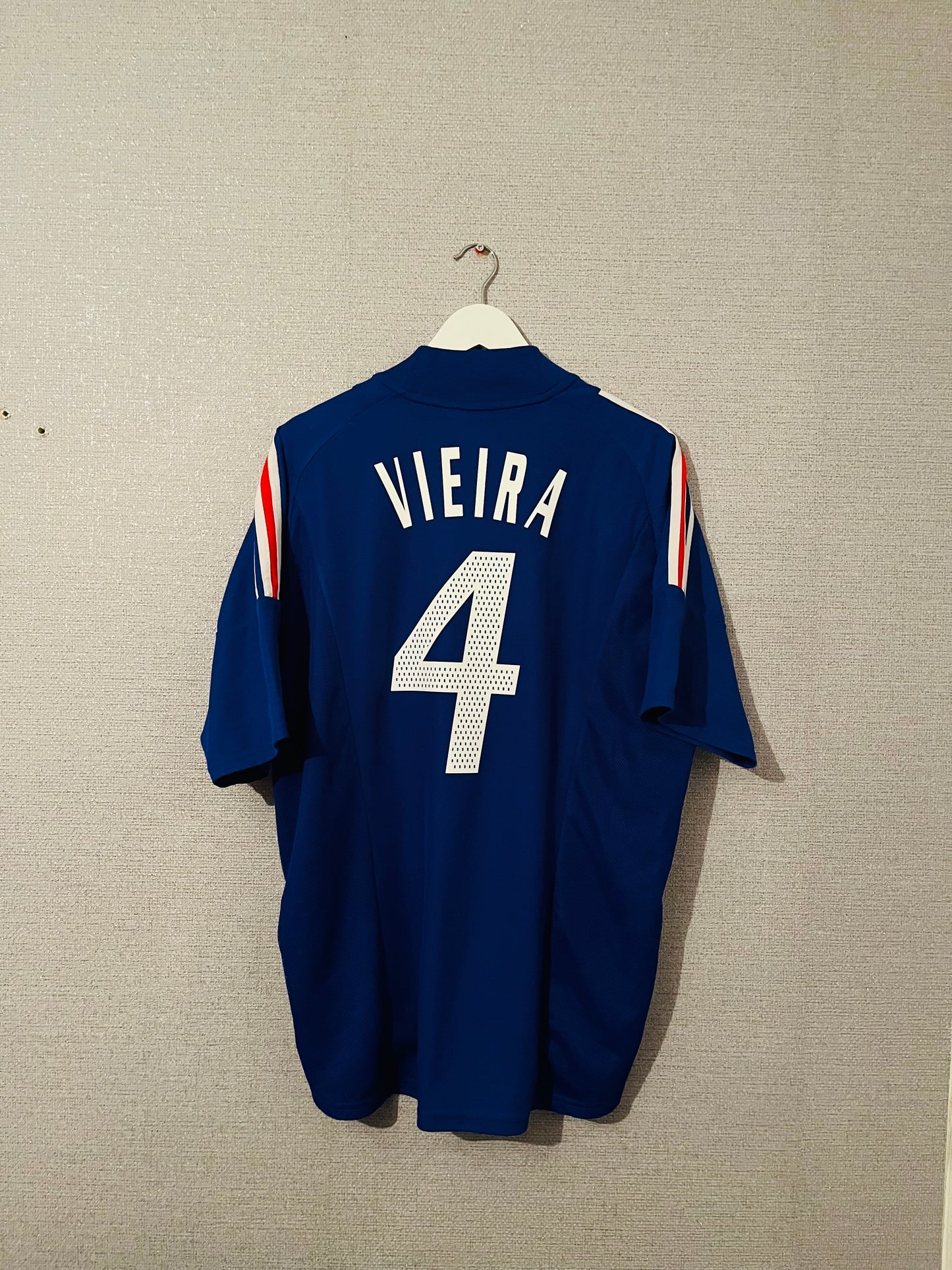 France home football shirt 2002/04 Vieira XL