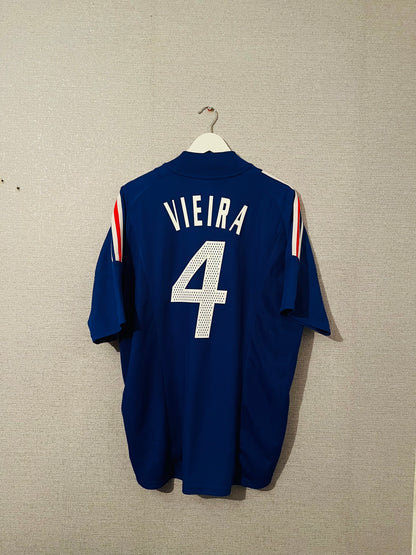 France home football shirt 2002/04 Vieira XL