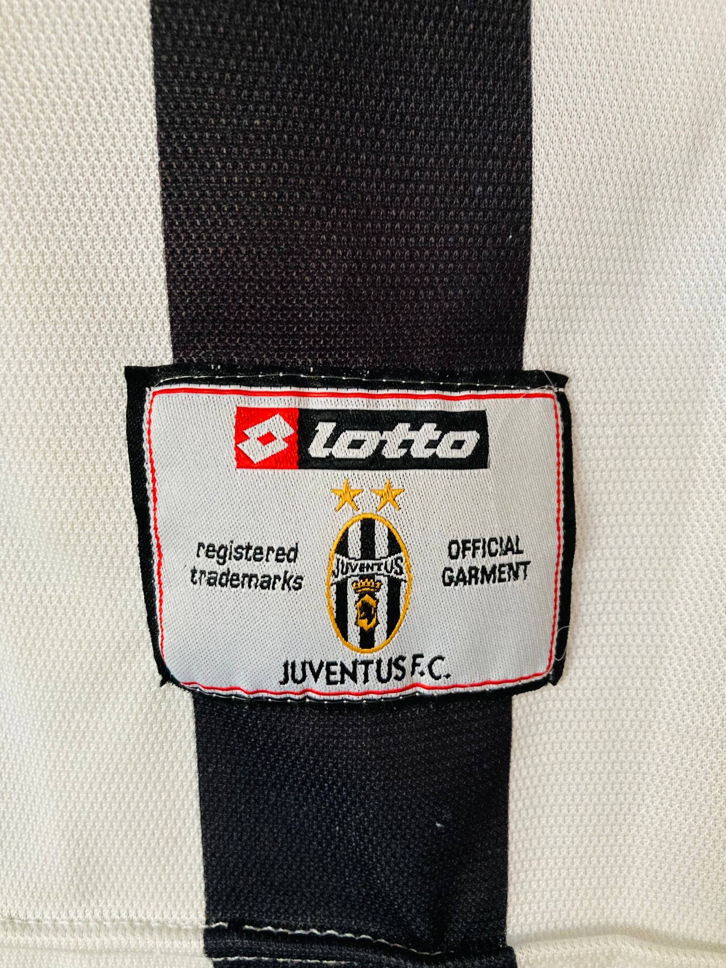 Juventus home football shirt 2001/02 Del Piero Large