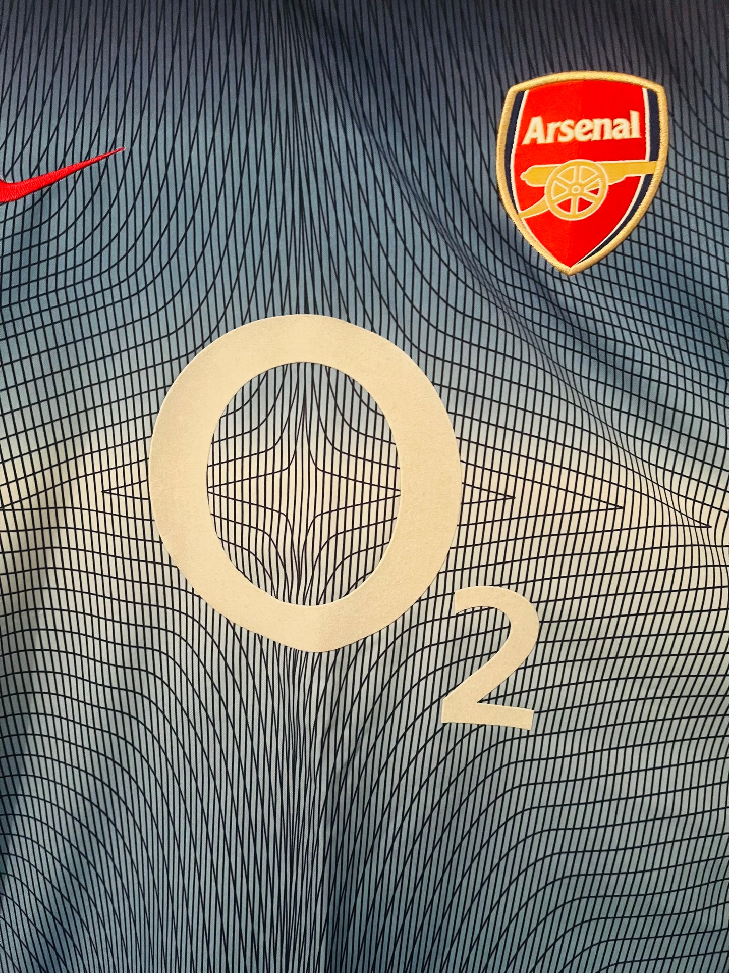 Arsenal away football shirt 2002/03 Bergkamp Large