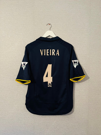 Arsenal third football shirt 2000/01 Vieira Medium