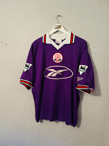 Bolton Wanderers away football shirt 1997/98 Fish Large