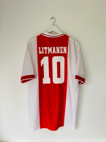 Ajax home football shirt 1998/99 Litmanen XL