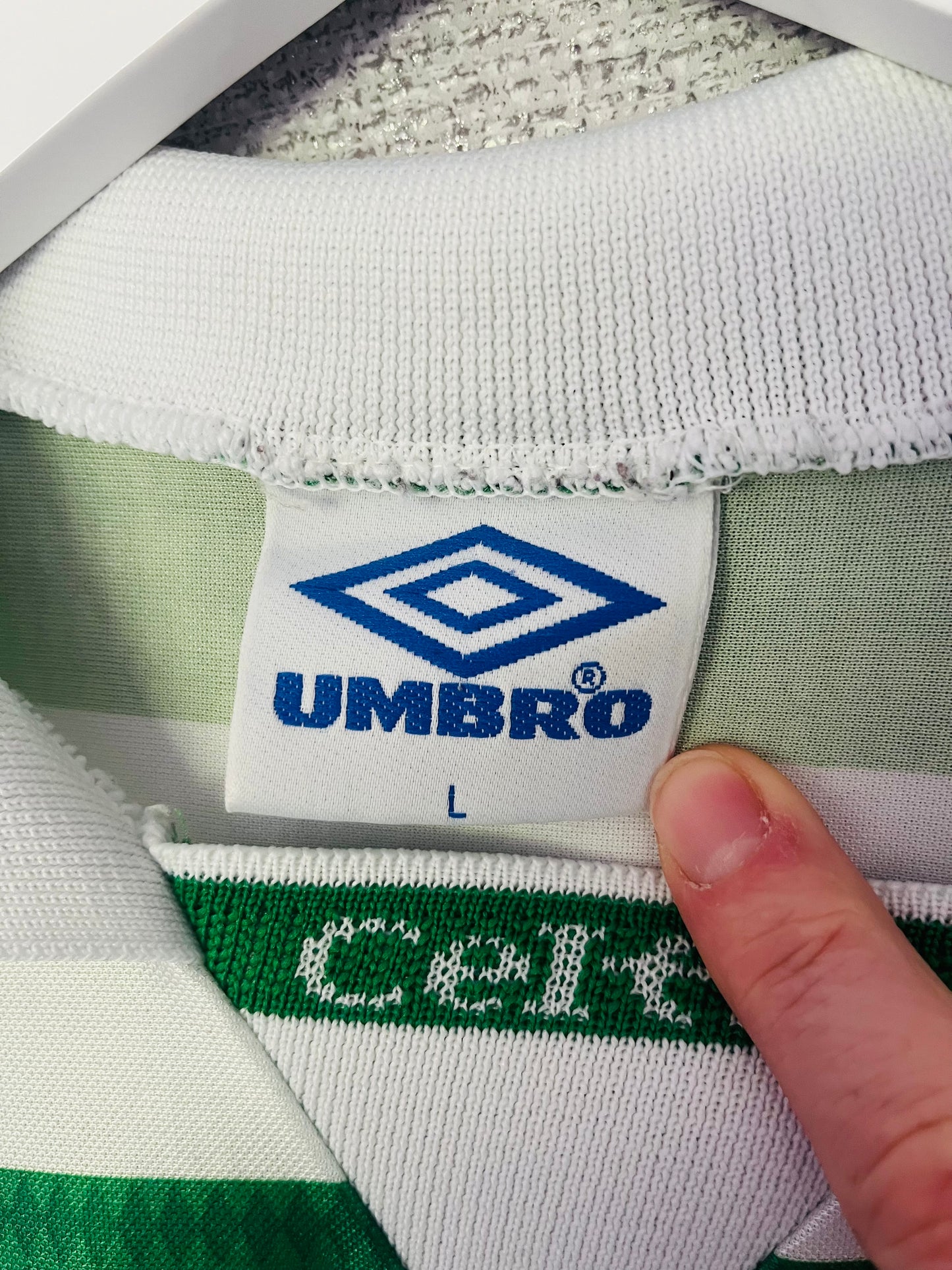 Glasgow Celtic home football shirt
1997/99 Large