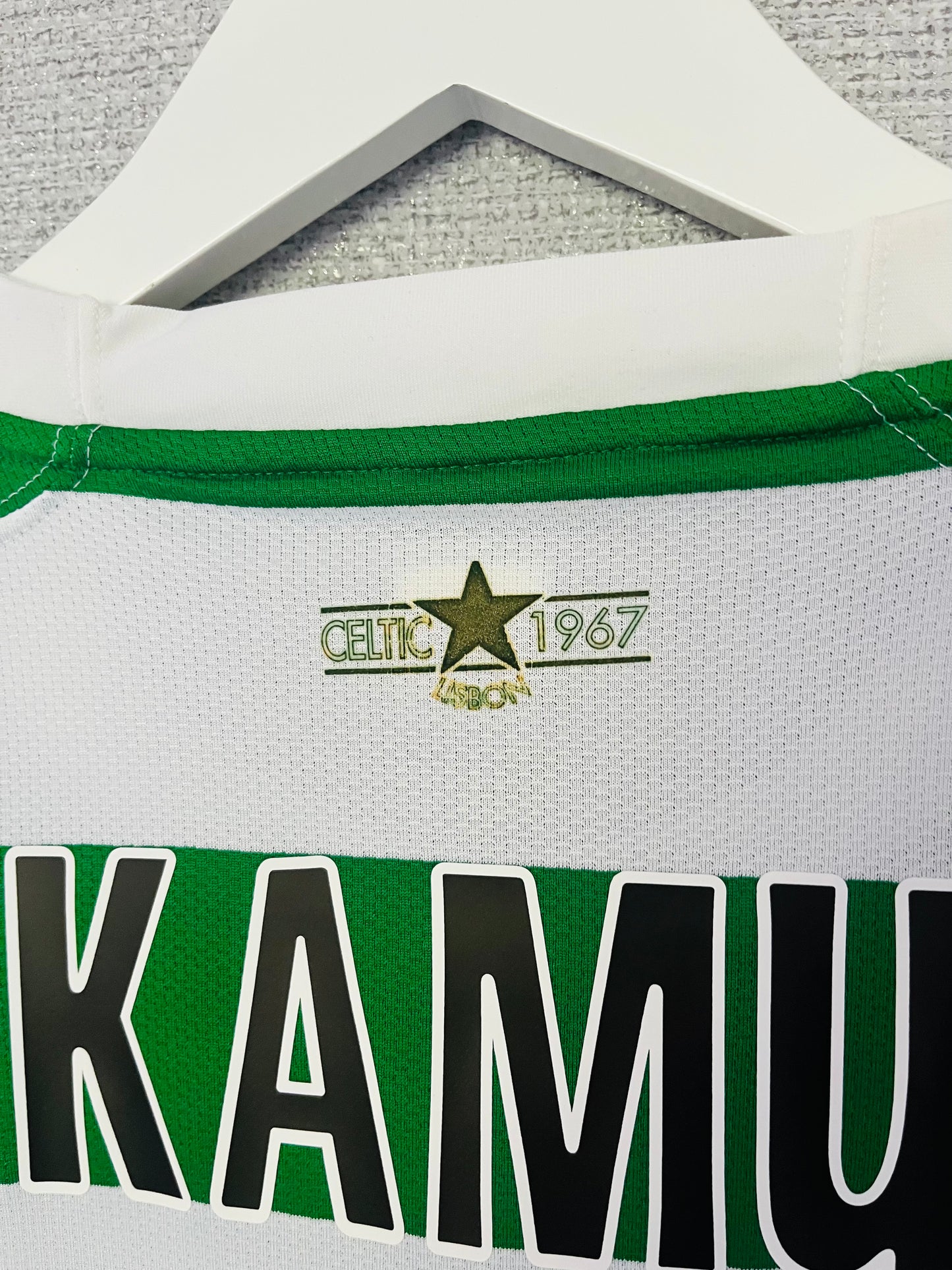 Glasgow Celtic home football shirt 2007/08 Nakamura XXL