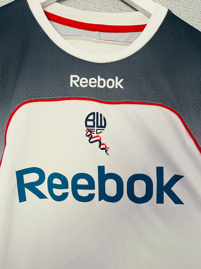 Bolton Wanderers home football shirt 2008/09 Gardner Large
