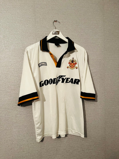 Wolverhampton Wanderers away football shirt 1994/96 Large