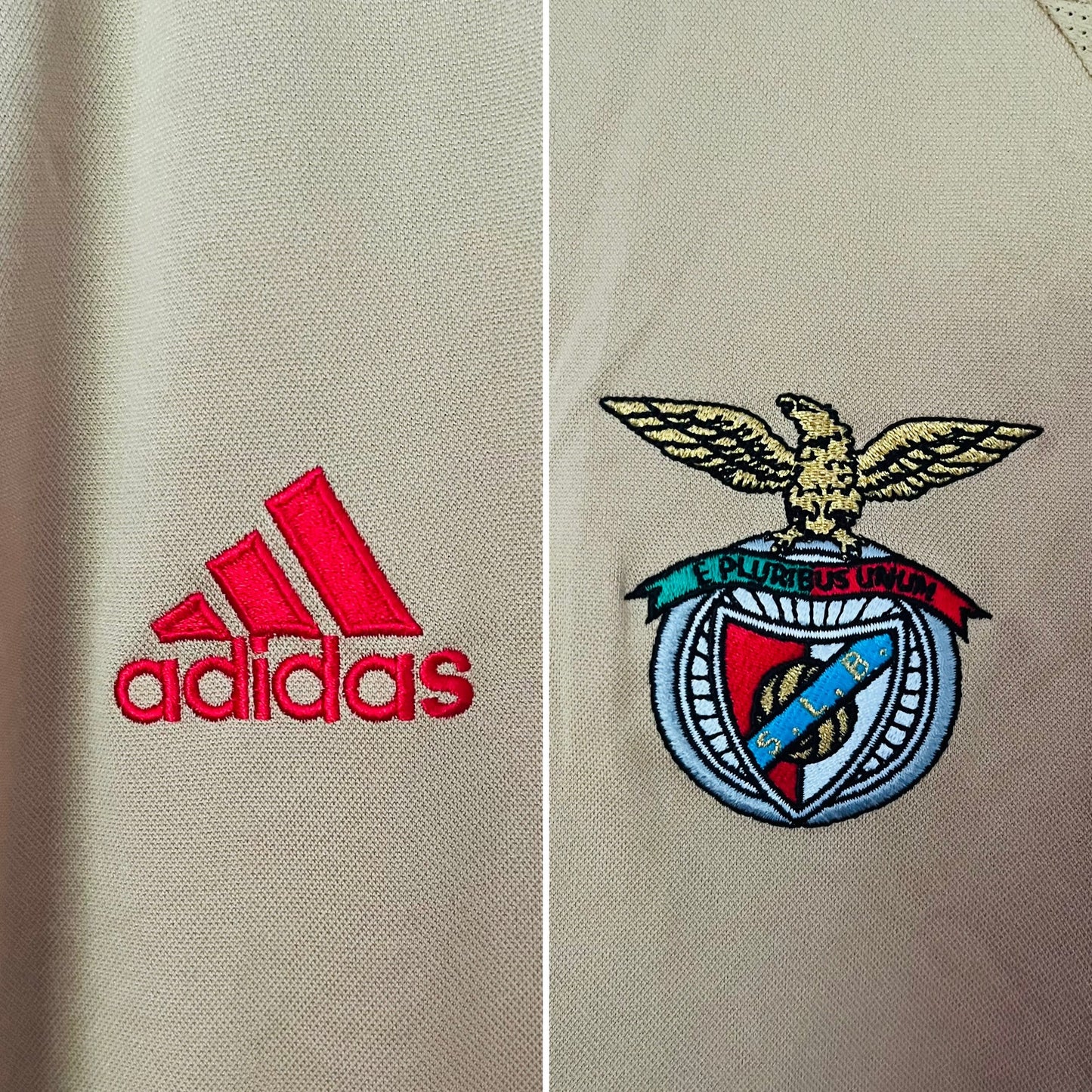 Benfica third football shirt 2004/05 Carlitos Large