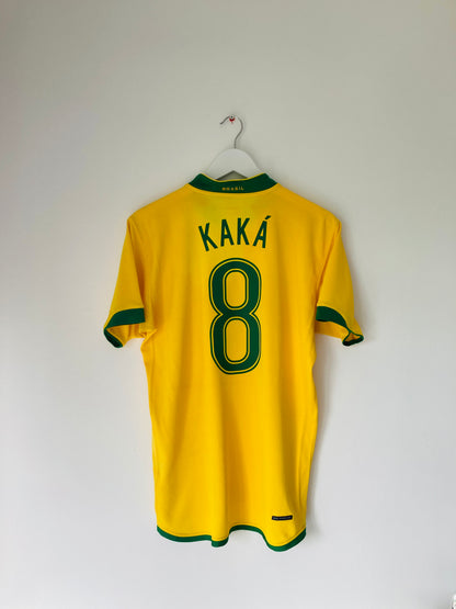 Brazil home football shirt 2006/08 Kaka Medium