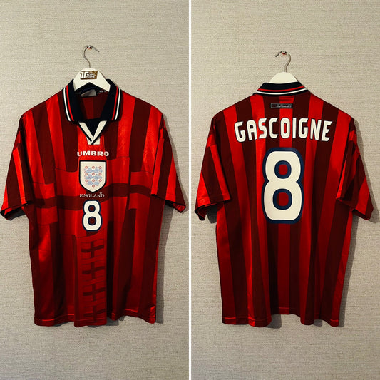 England away football shirt
1997/98 Gascoigne Large