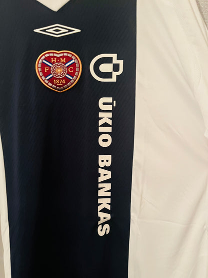 Heart of Midlothian Hearts away football shirt
2008/08 XXL BNWTs L/S