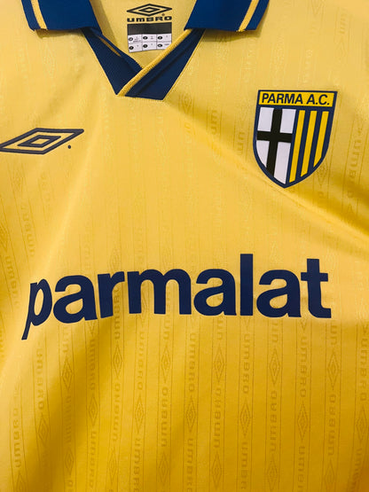 Parma away football shirt 1992/93 Small