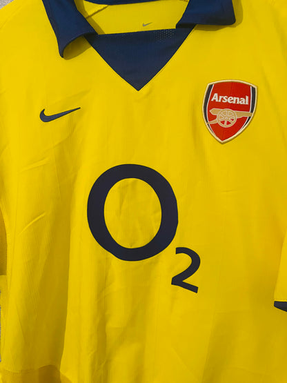 Arsenal away football shirt 2003/04 Henry Large