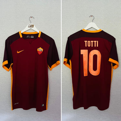 Roma home football shirt 2015/16 Totti Medium