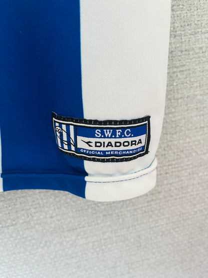 Sheffield Wednesday home football shirt 2003/05 Kuqi XXL