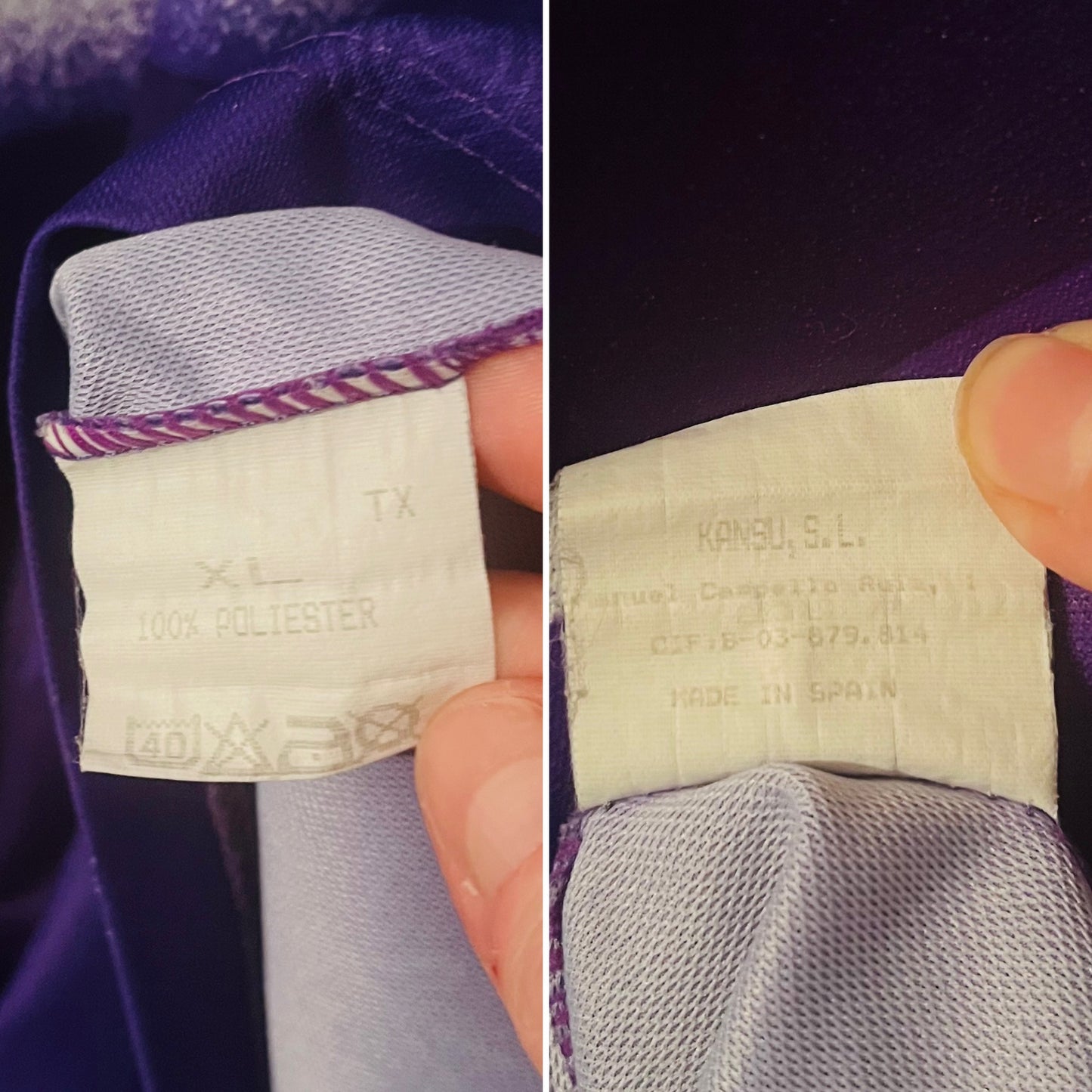 Real Madrid away football shirt
1994/96 Zamorano XL