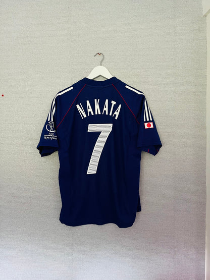 Japan home football shirt
W/C 2002 Nakata Medium