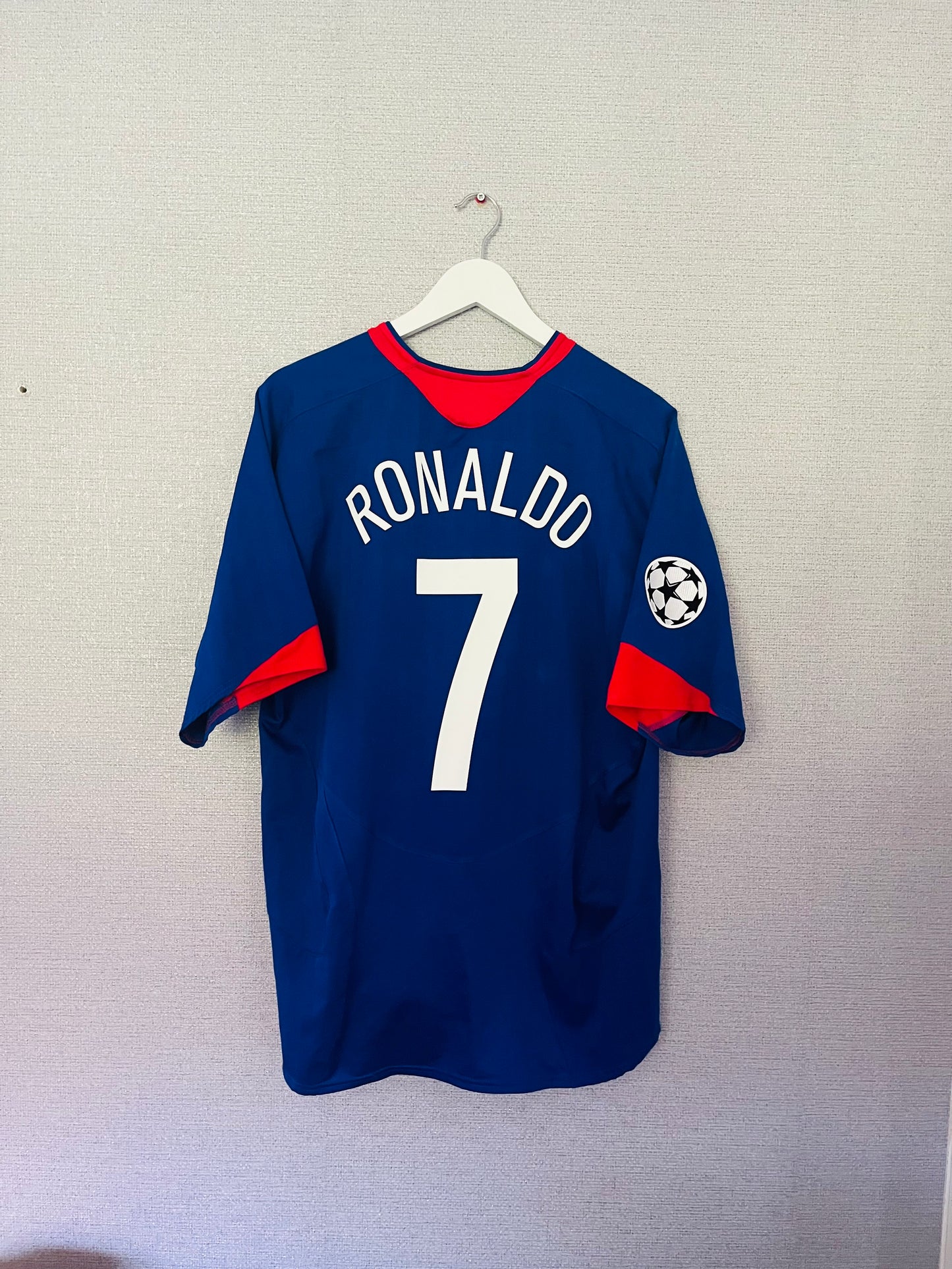 Manchester United away football shirt 2005/06 CR7 XL