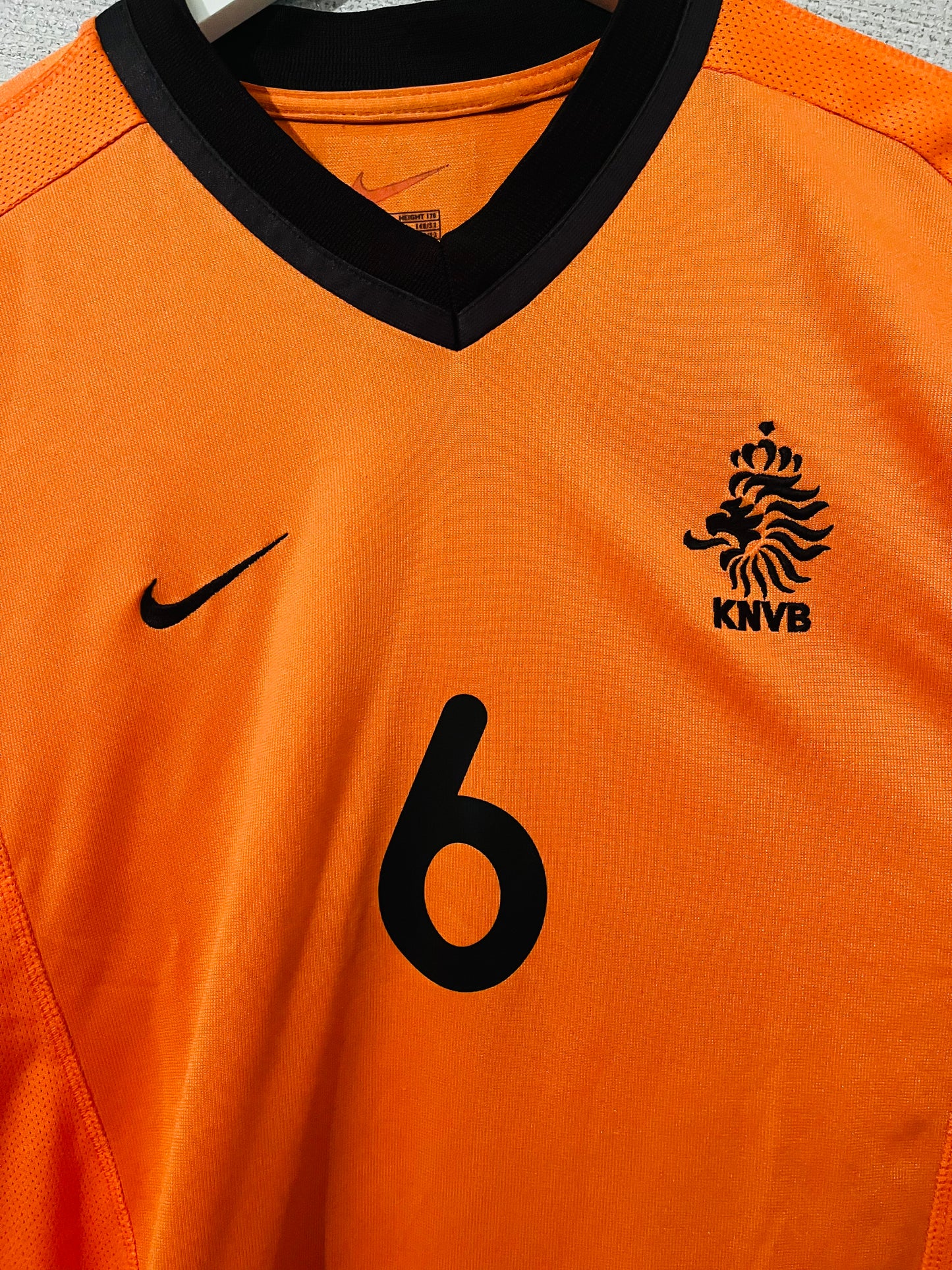 Holland Netherlands home football shirt Euro 2000 Seedorf Medium