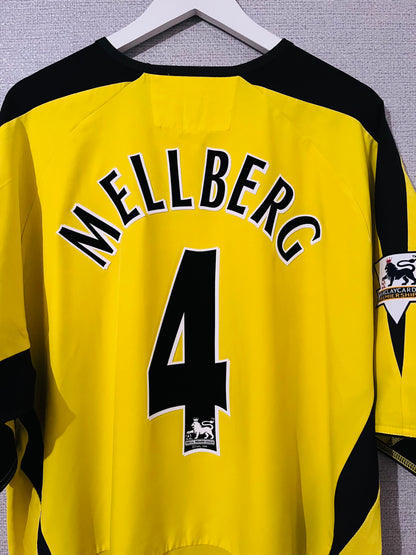 Aston Villa away football shirt
2003/04 Mellberg XXL