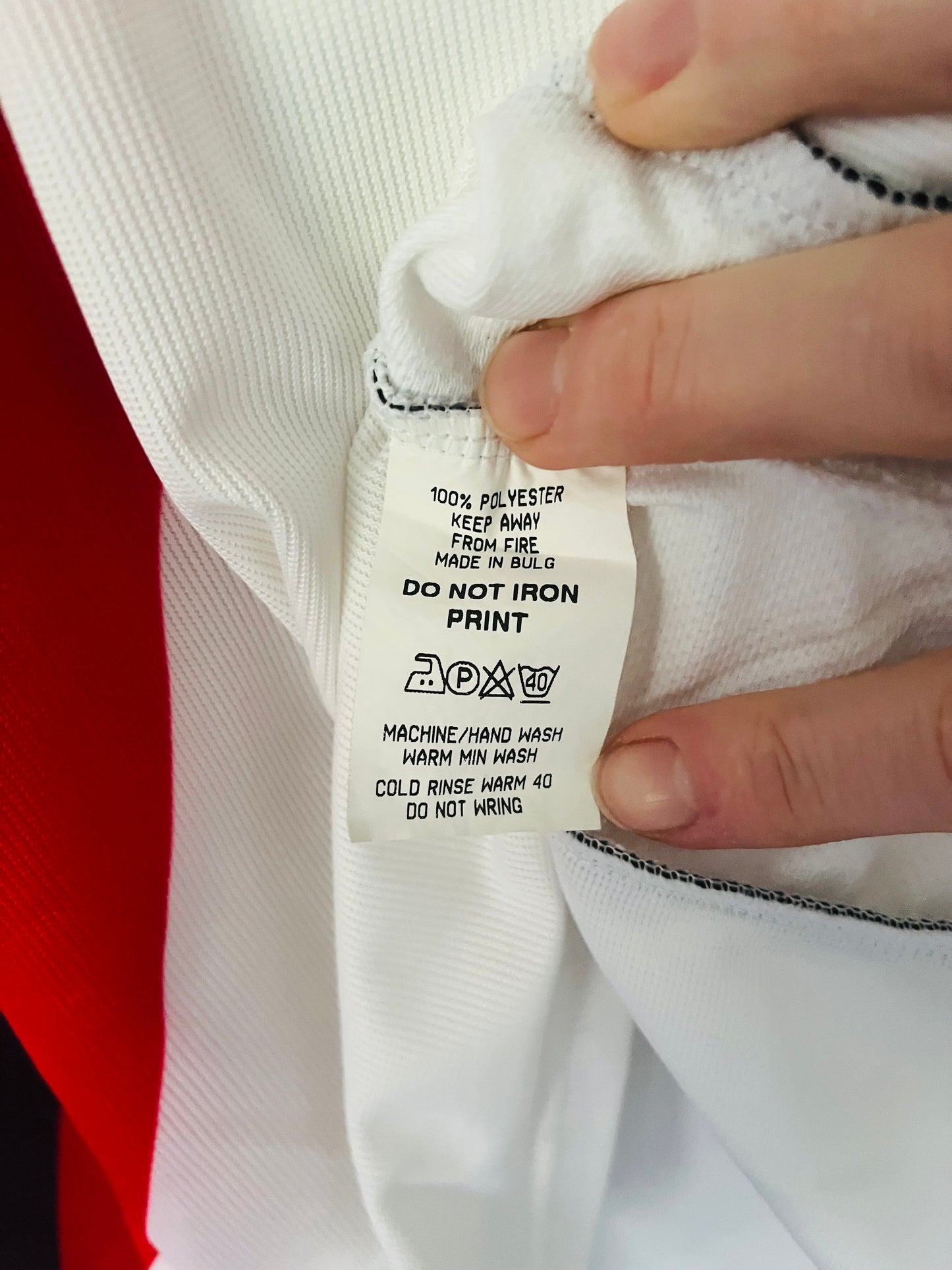 Manchester City away football shirt 2002/03 Foe Medium