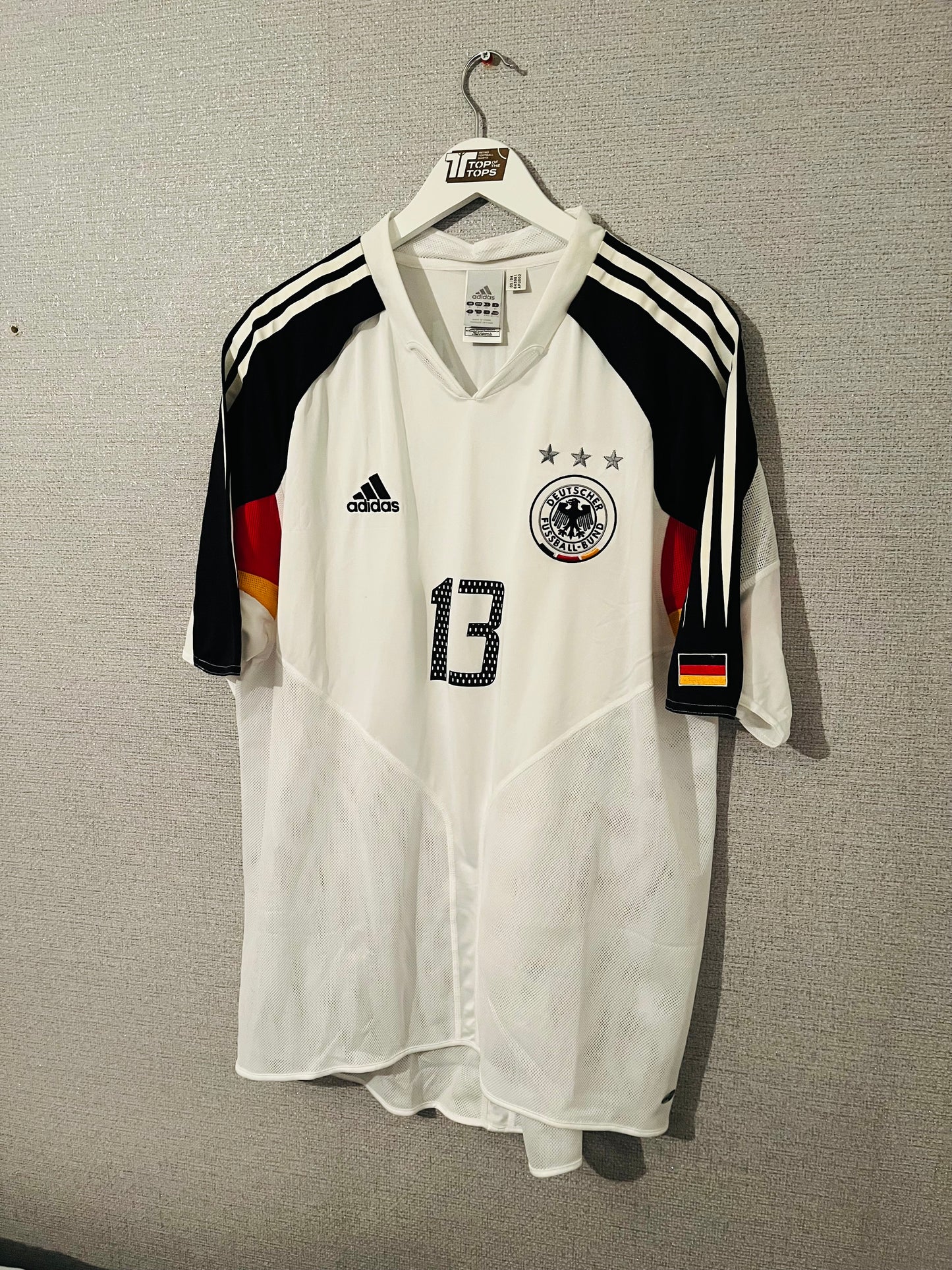 Germany home football shirt 2004/06 Ballack XL