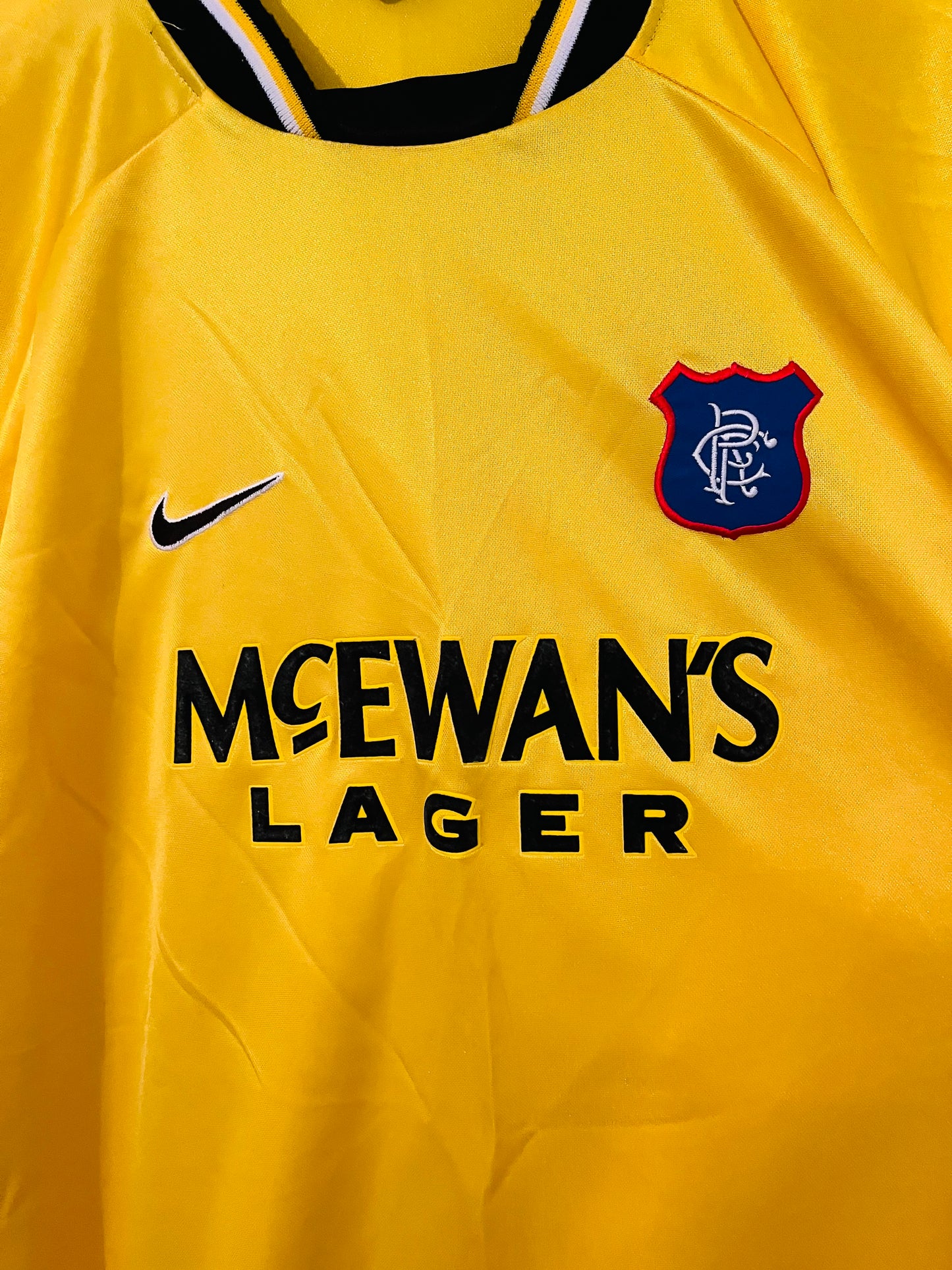 Glasgow Rangers goalkeeper football shirt 1997/98 XXL