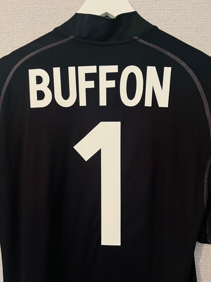 Italy goalkeeper football shirt     W/C 2002 Buffon Large