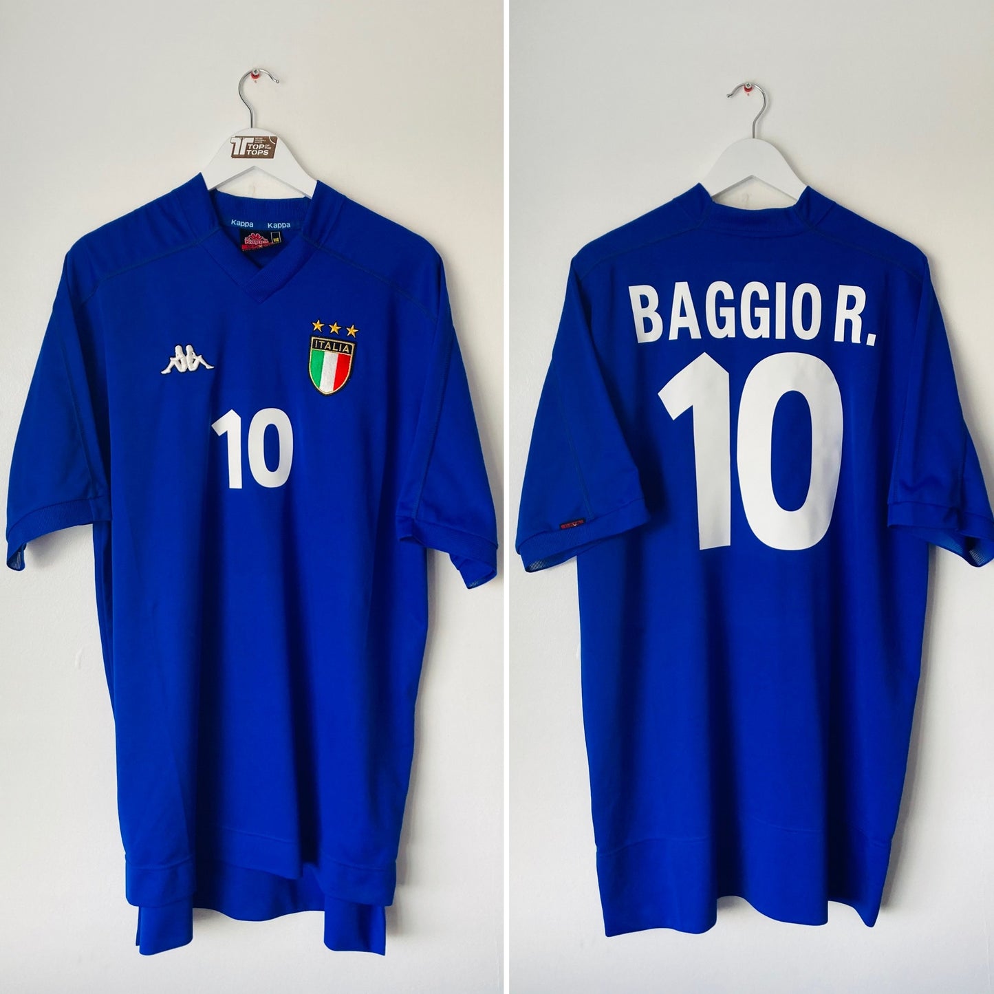 Italy home football shirt
1999/2000 Baggio XXL