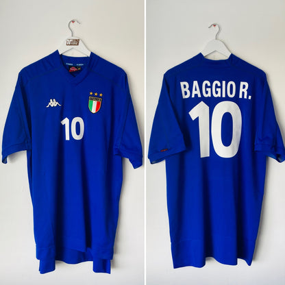 Italy home football shirt
1999/2000 Baggio XXL