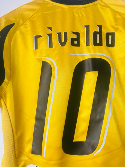 AEK Athens home football shirt
2007/08 Rivaldo Medium