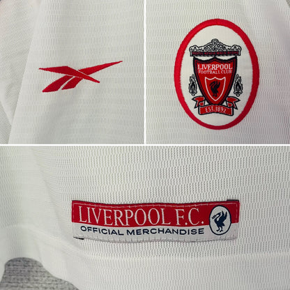 Liverpool away football shirt 1998/2000 Fowler XL