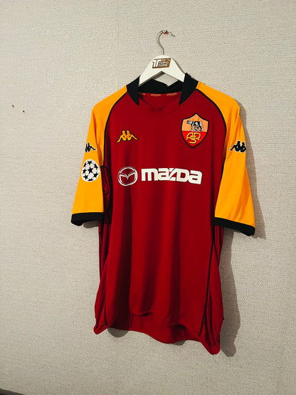 Roma cup football shirt 2002/03 Batistuta XL