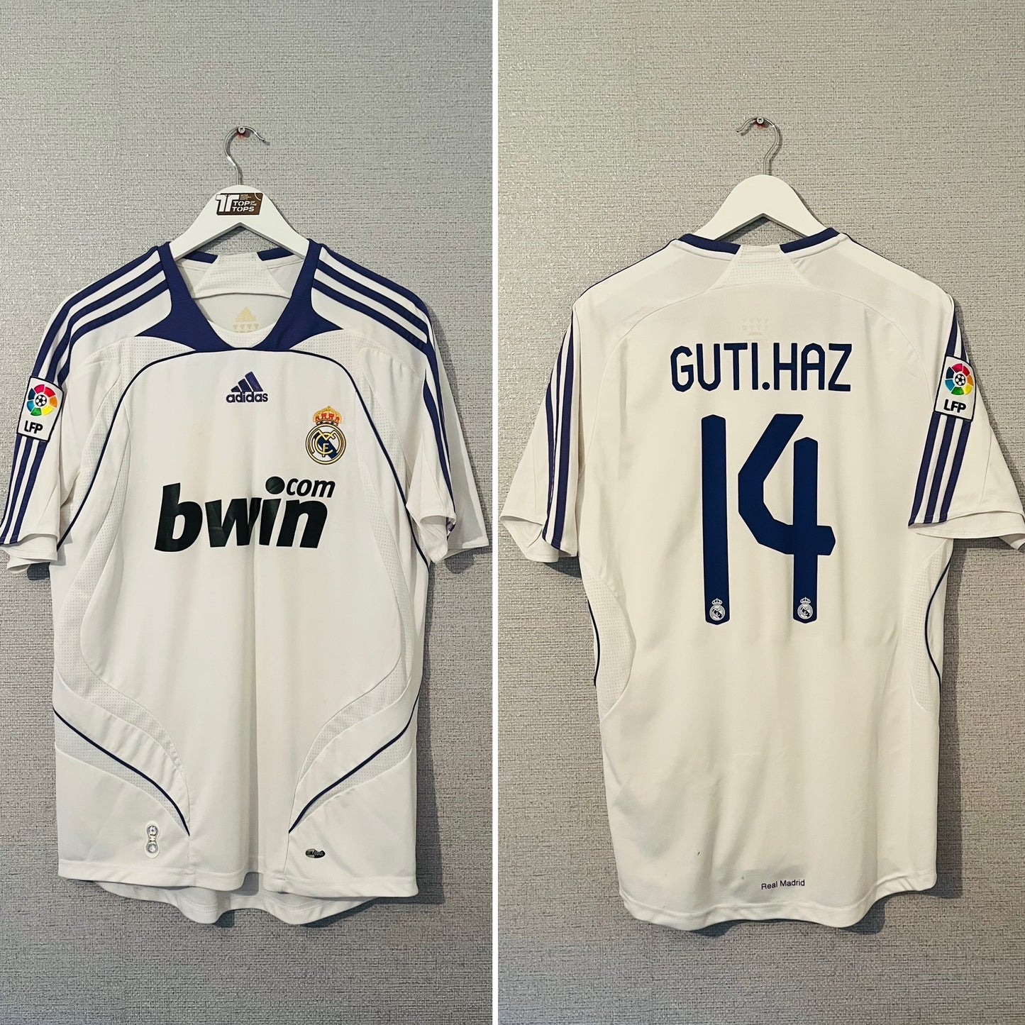 Real Madrid home football shirt
2007/08 Guti Medium