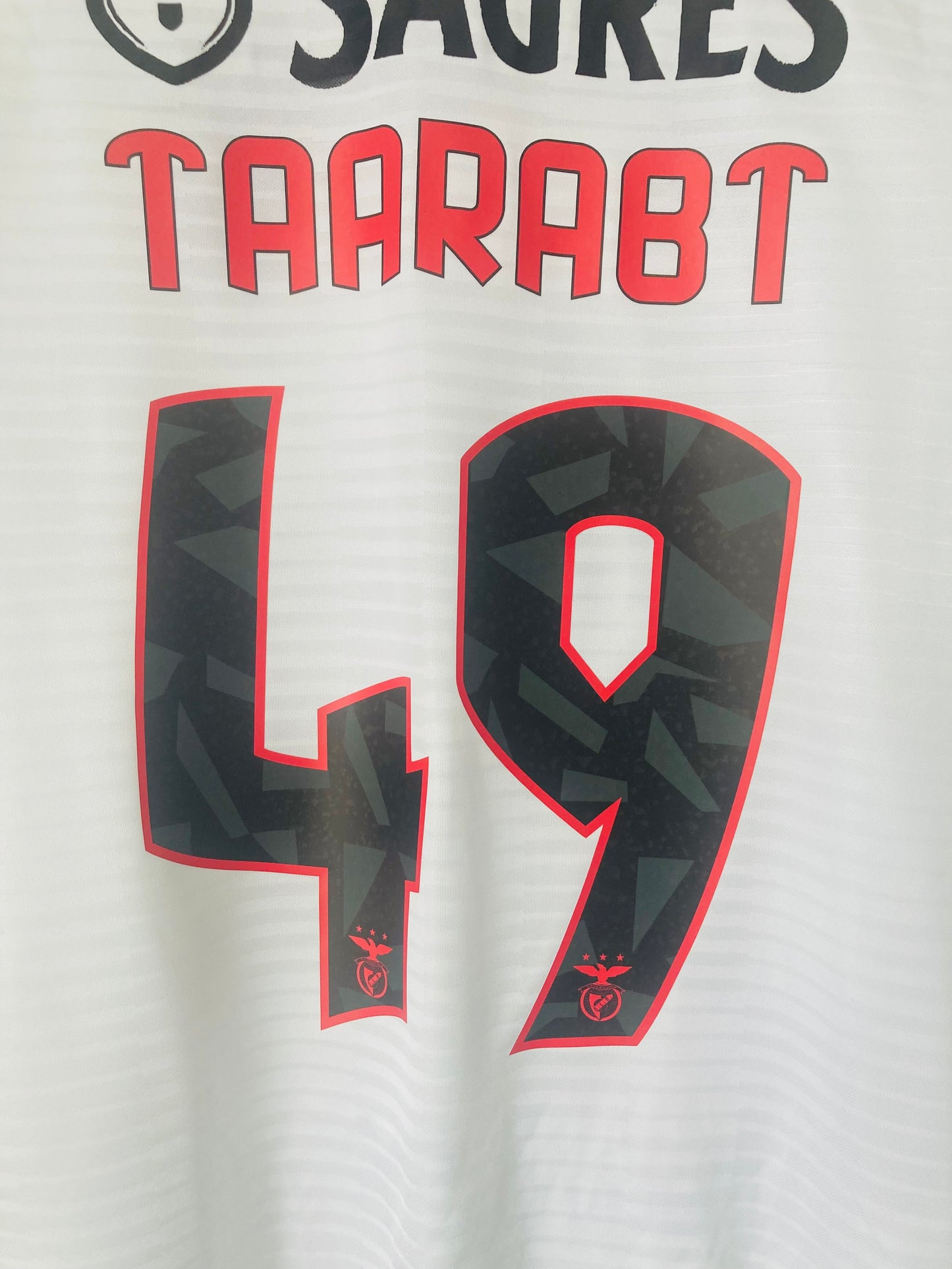 Benfica away football shirt 2018/19 Taarabt medium
