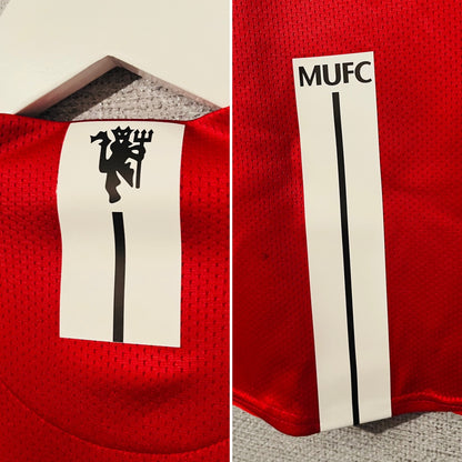 Manchester United home football shirt 2007/09 CR7 Medium