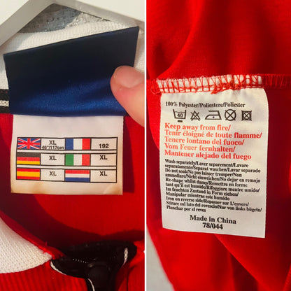 Manchester United home football shirt 1999/2000 Beckham XL