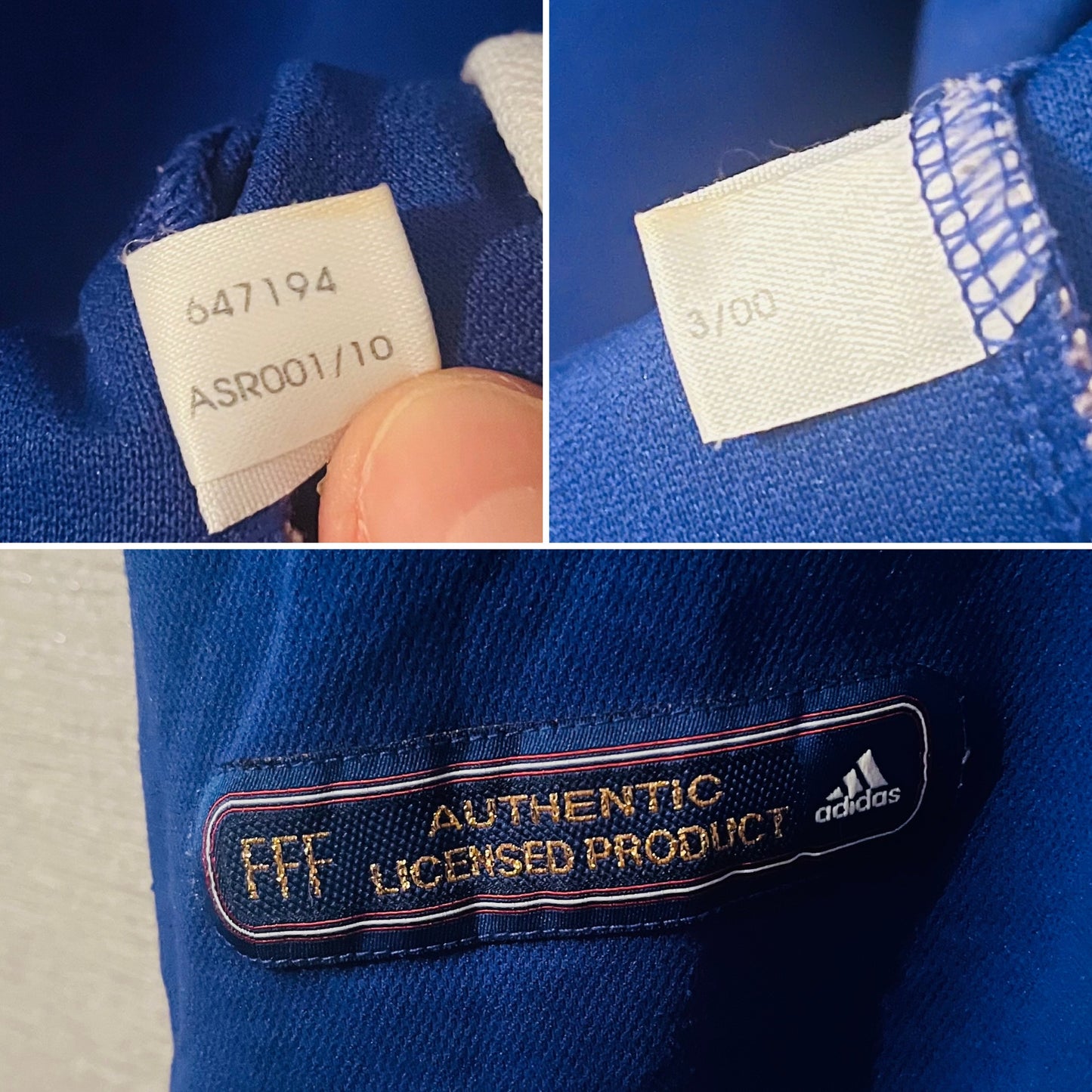 France home football shirt Euro 2000 Henry XXL