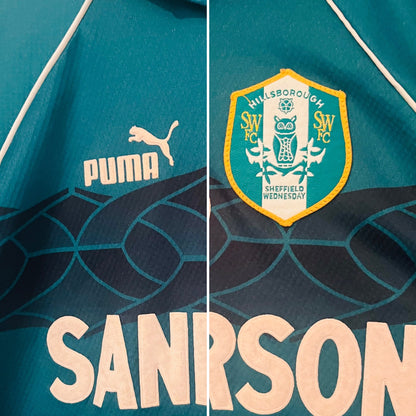 Sheffield Wednesday away football shirt 1995/97 Petrescu XXL