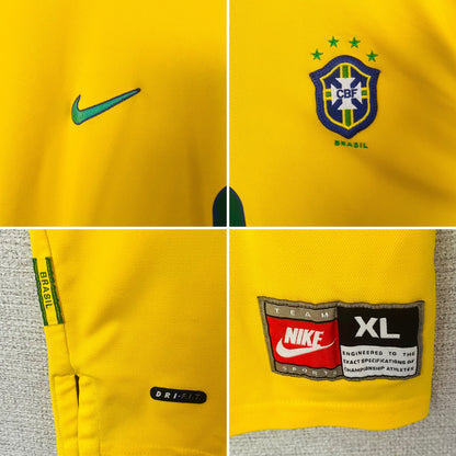 Brazil home football shirt W/C 1998 R9 official re issue XL