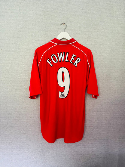 Liverpool home football shirt
2000/02 Fowler Large