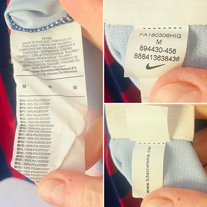 Barcelona home football shirt
2018/19 Messi Medium