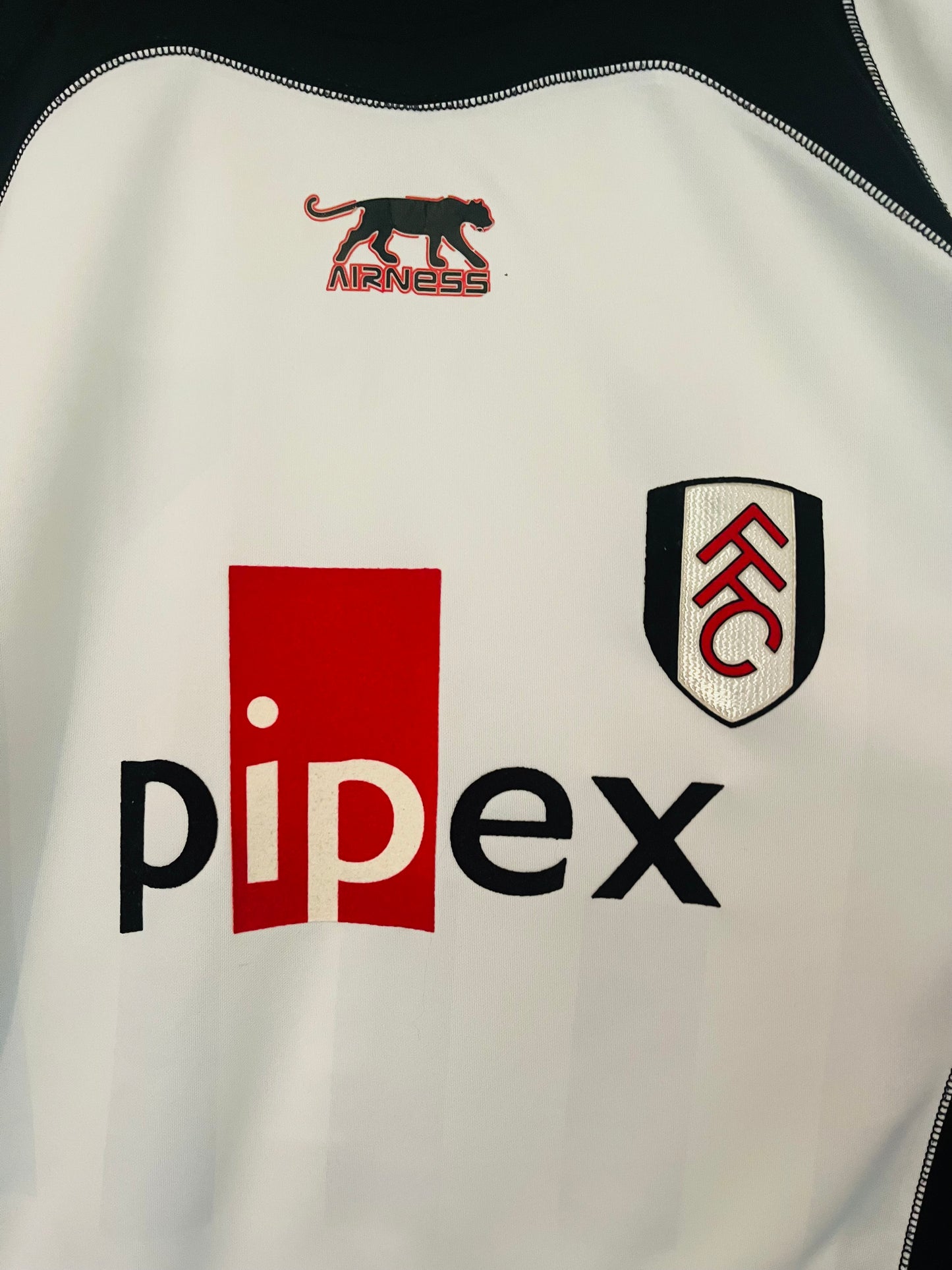 Fulham home football shirt 2006/07 Volz Medium