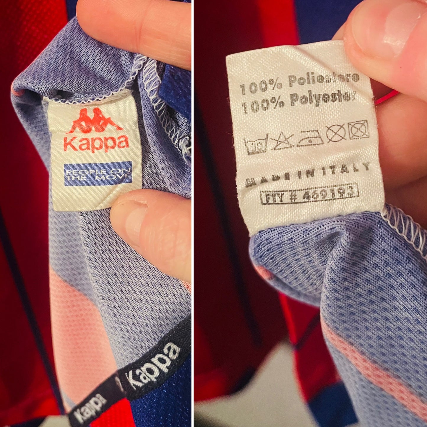 Barcelona home football shirt 1997/98 Stoichkov XL