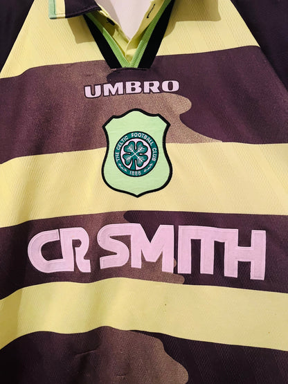 Glasgow Celtic away football shirt 1996/97 XXL